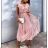 Dress with 3/4-sleeve ladies pocket (uni sl) ITALIAN Fashion IM3181746