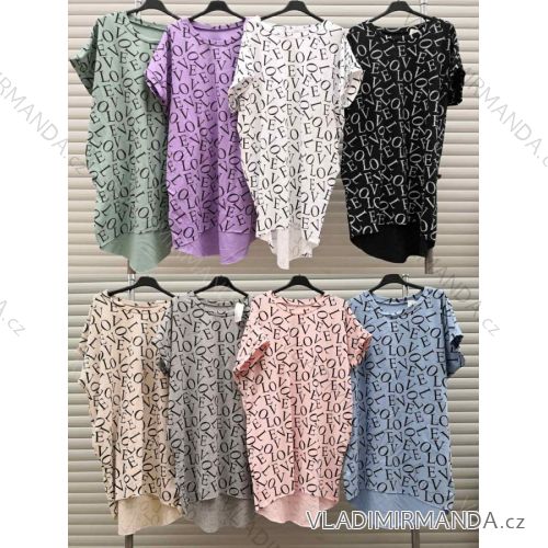 Blouse long sleeve with ruffles women (UNI S / L) ITALIAN FASHION IMK20159