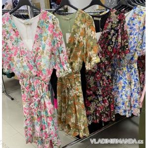 Dress with 3/4-sleeve ladies pocket (uni sl) ITALIAN Fashion IMWD20527