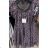 Women's short-sleeved summer dress (UNI S-M) ITALIAN FASHION IMM20318