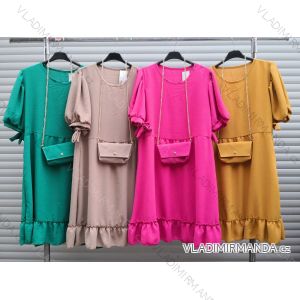 Blouse long sleeve with ruffles women (UNI S / L) ITALIAN FASHION IMK20159