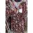Dress with 3/4-sleeve ladies pocket (uni sl) ITALIAN Fashion IMWD20527