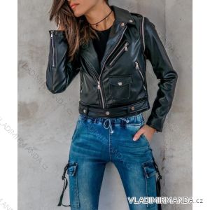 Jacket winter jacket with hood and fur women oversized (46-54) POLISH FASHION BLI19YP-18057-12