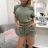 T-shirt short long sleeve long skirt set women (uni sm) ITALIAN MODA IMM20SET3300