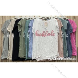 T-shirt elegant long sleeve women (S / M ONE SIZE) ITALIAN FASHION IMWK21008