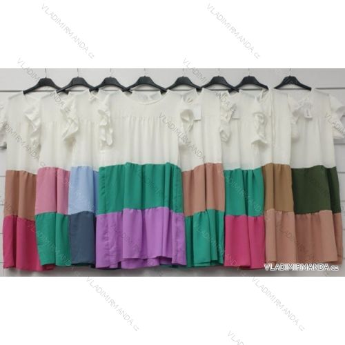 Dress with 3/4-sleeve ladies pocket (uni sl) ITALIAN Fashion IM3181746