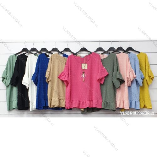 T-shirt short sleeve women (S / M ONE SIZE) ITALIAN FASHION IMWA21017