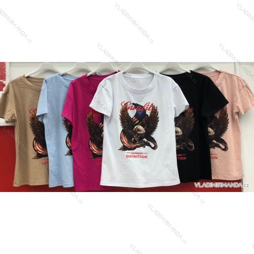 T-shirt short sleeve women (S / M ONE SIZE) ITALIAN FASHION IMWA21017