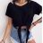 T-shirt short sleeve women (S / M ONE SIZE) ITALIAN FASHION IMWA21017