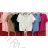 T-shirt short sleeve women (S / M ONE SIZE) ITALIAN FASHION IMWA21017