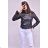 Jacket winter jacket with hood and fur women oversized (46-54) POLISH FASHION BLI19YP-18057-12