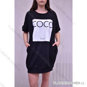 Sweatshirt oversize long sleeve women (UNI S / M / L) ITALIAN FASHION IMM21655W