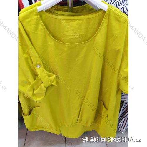 Dress with 3/4-sleeve ladies pocket (uni sl) ITALIAN Fashion IM3181746