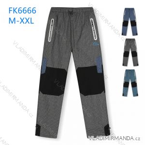 Outdoor canvas trousers with fleece padding for children youth boys (104-134) KUGO F501