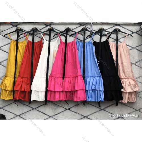 Dress with 3/4-sleeve ladies pocket (uni sl) ITALIAN Fashion IMWD20527