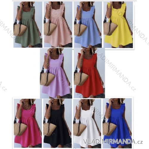 Dress with 3/4-sleeve ladies pocket (uni sl) ITALIAN Fashion IMWD20527