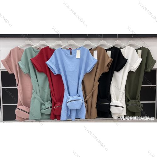Dress with 3/4-sleeve ladies pocket (uni sl) ITALIAN Fashion IM3181746