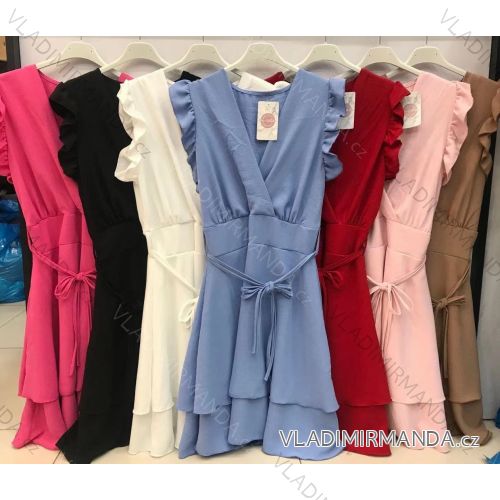 Dress with 3/4-sleeve ladies pocket (uni sl) ITALIAN Fashion IMWD20527