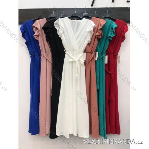 Dress with 3/4-sleeve ladies pocket (uni sl) ITALIAN Fashion IMWD20527