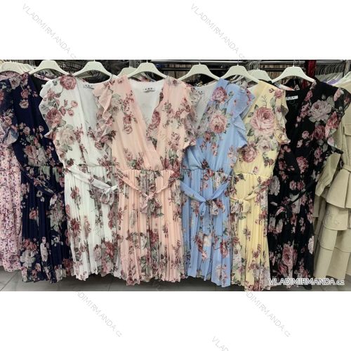 Dress with 3/4-sleeve ladies pocket (uni sl) ITALIAN Fashion IMWD20527