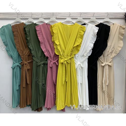 Dress with 3/4-sleeve ladies pocket (uni sl) ITALIAN Fashion IMWD20527