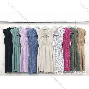 Dress with 3/4-sleeve ladies pocket (uni sl) ITALIAN Fashion IMWD20527