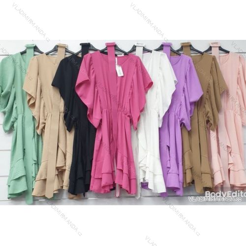 Dress with 3/4-sleeve ladies pocket (uni sl) ITALIAN Fashion IMWD20527