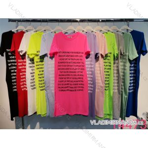 Elegant short-sleeved women's dress (uni s-m) ITALIAN FASHION IM920148