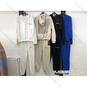 Knitted sweatshirt set tilko sweatpants women (S / M one size) ITALIAN FASHION IM921001