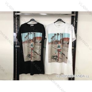 Tunic oversize short sleeve women (UNI S-L) ITALIAN FASHION IM920155