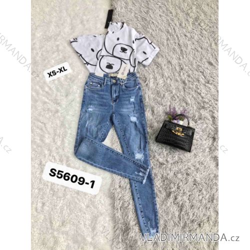 Jeans jeans long women (XS-XL) JEWELLY LEXXURY LEX20C2564