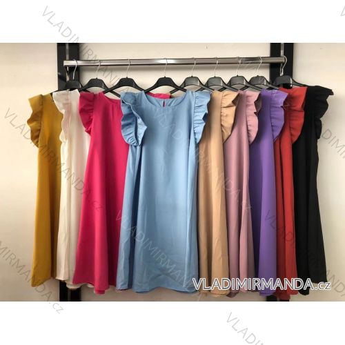 Elegant short-sleeved women's dress (uni s-m) ITALIAN FASHION IM920148