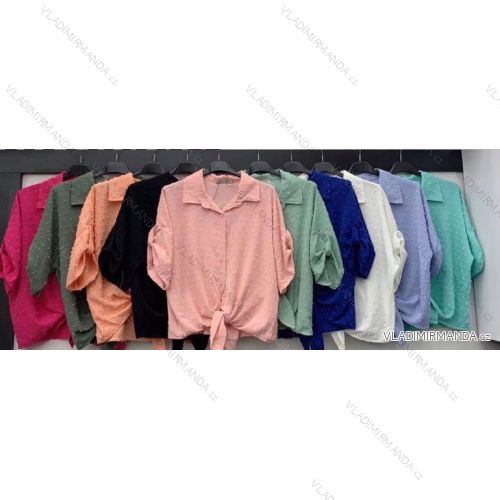 Women's long sleeve blouse (S / M ONE SIZE) ITALIAN FASHION IMWA201071