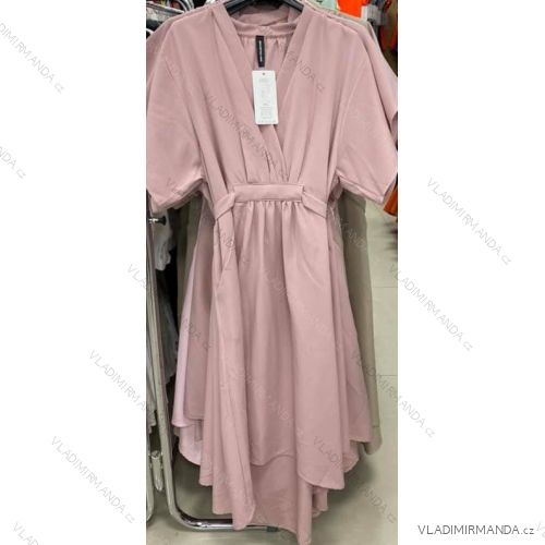 Šaty letní na ramínka dámské (UNI S/M) ITALSKÁ MÓDA IMM20586