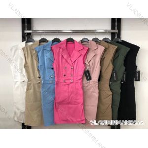 Elegant short-sleeved women's dress (uni s-m) ITALIAN FASHION IM920148
