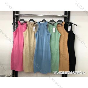 Elegant short-sleeved women's dress (uni s-m) ITALIAN FASHION IM920148