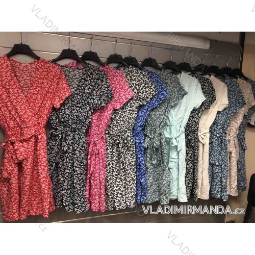 Dress with 3/4-sleeve ladies pocket (uni sl) ITALIAN Fashion IMWD20527