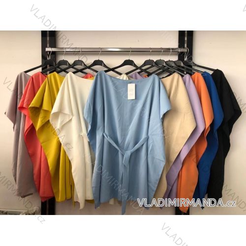 Elegant short-sleeved women's dress (uni s-m) ITALIAN FASHION IM920148