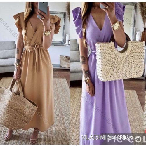 Dress with 3/4-sleeve ladies pocket (uni sl) ITALIAN Fashion IM3181746