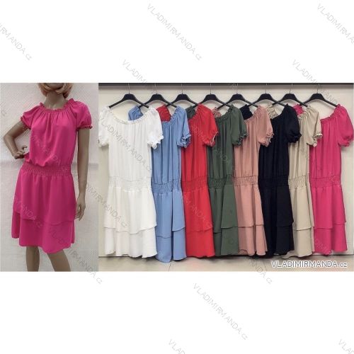 Dress with 3/4-sleeve ladies pocket (uni sl) ITALIAN Fashion IMWD20527