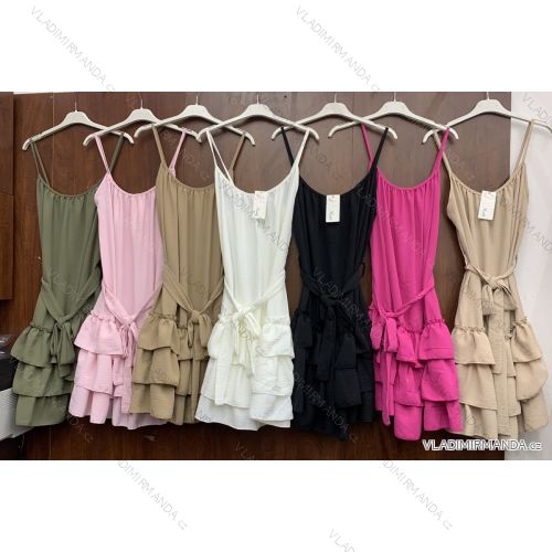 Dress with 3/4-sleeve ladies pocket (uni sl) ITALIAN Fashion IMWD20527
