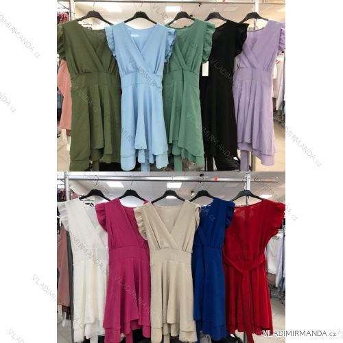 Dress with 3/4-sleeve ladies pocket (uni sl) ITALIAN Fashion IMWD20527