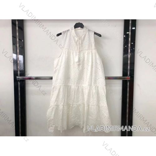 Elegant short-sleeved women's dress (uni s-m) ITALIAN FASHION IM920148