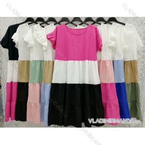 Dress with 3/4-sleeve ladies pocket (uni sl) ITALIAN Fashion IMWD20527