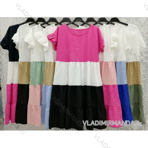 Dress with 3/4-sleeve ladies pocket (uni sl) ITALIAN Fashion IMWD20527