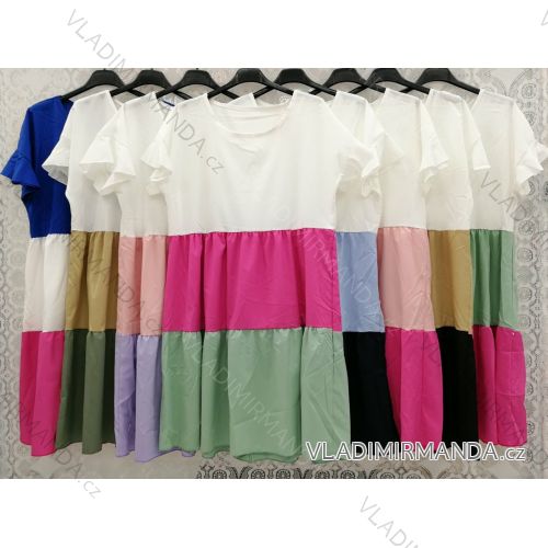 Dress with 3/4-sleeve ladies pocket (uni sl) ITALIAN Fashion IMWD20527