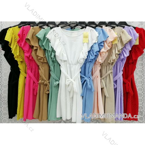 Dress with 3/4-sleeve ladies pocket (uni sl) ITALIAN Fashion IMWD20527