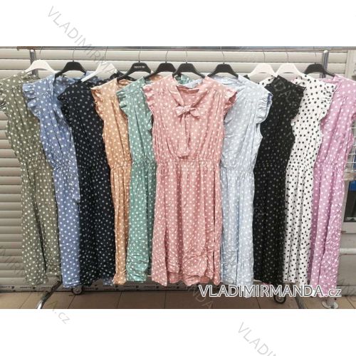 Dress with 3/4-sleeve ladies pocket (uni sl) ITALIAN Fashion IMWD20527