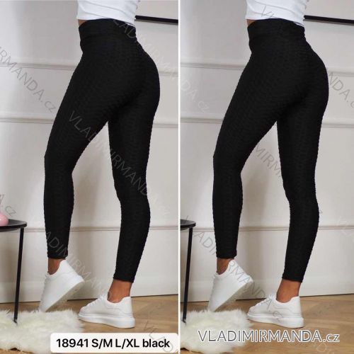 Leggings long insulated women's jeans (S-3XL) TURKISH FASHION TMWL20619 M black