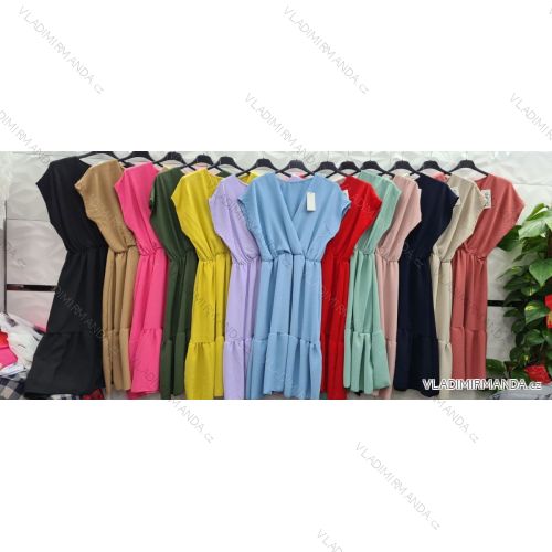 Dress with 3/4-sleeve ladies pocket (uni sl) ITALIAN Fashion IMWD20527